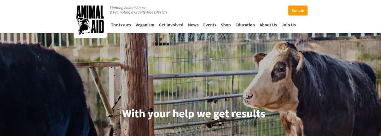 Animal Aid Charity Website