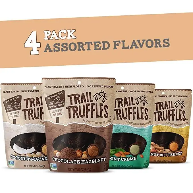 Trail Truffles – Vegan, Dark Chocolate Superfood Protein Balls