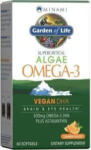 Ovega-3 Vegan Algae Omega-3 Daily Supplement