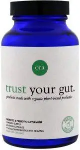 Ora Organic Probiotics with Prebiotics - Vegan Prebiotic and Probiotic for Digestive Health