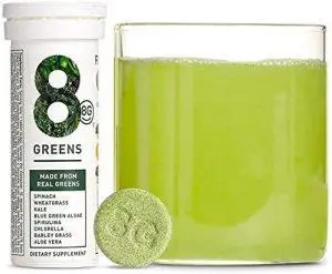 8Greens Effervescent Super Greens Dietary Supplement