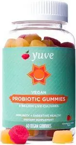Yuve Vegan Probiotic Sugar-Free Gummies