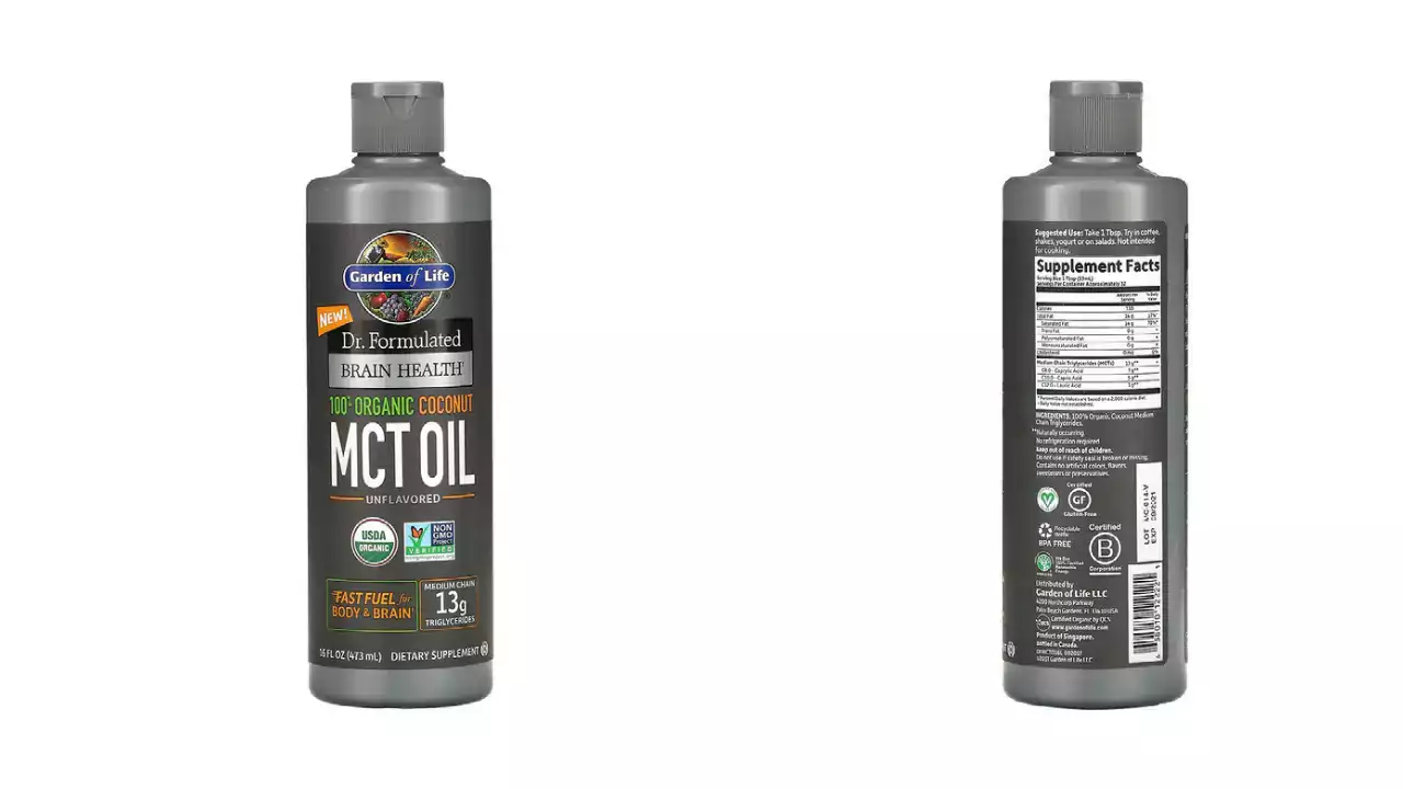 Garden of Life Dr. Formulated MCT Oil