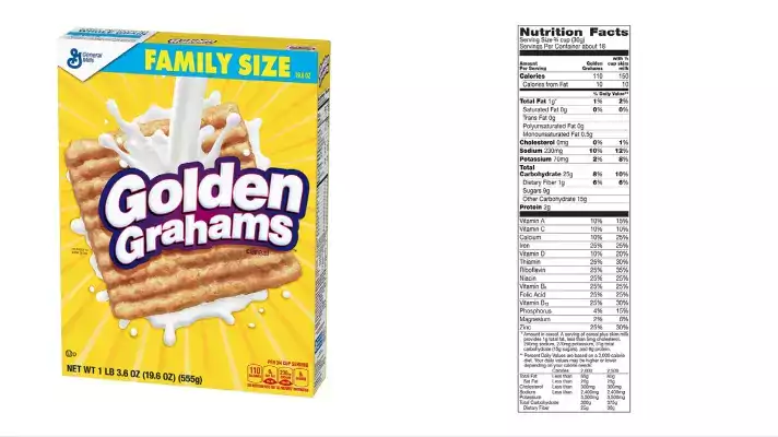 Golden Grahams Breakfast Cereal