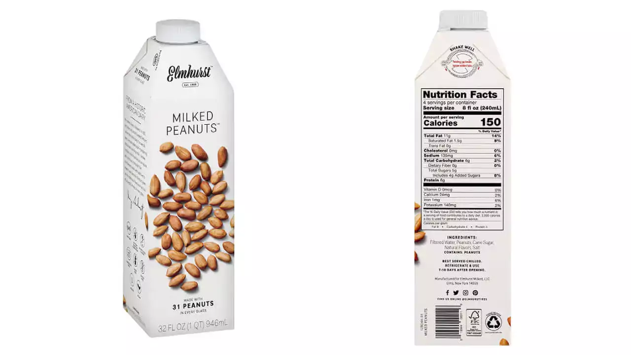 Elmhurst Milked - Peanut Milk