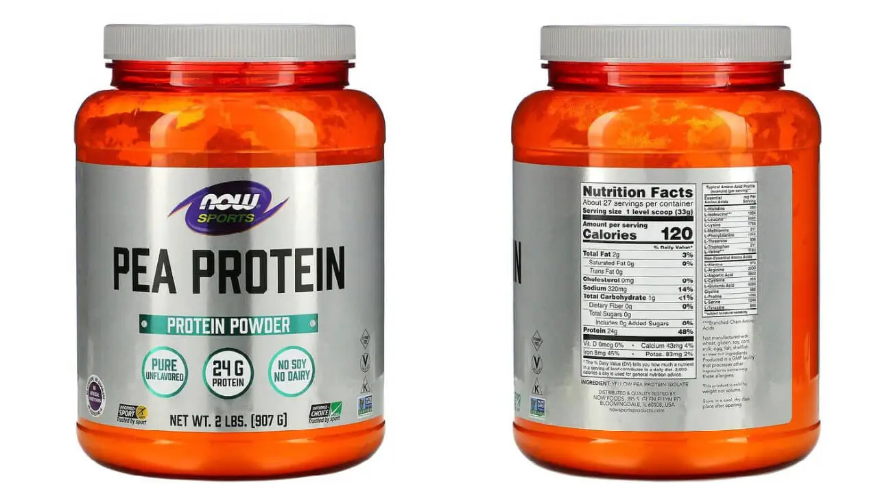 NOW Sports Nutrition Pea Protein