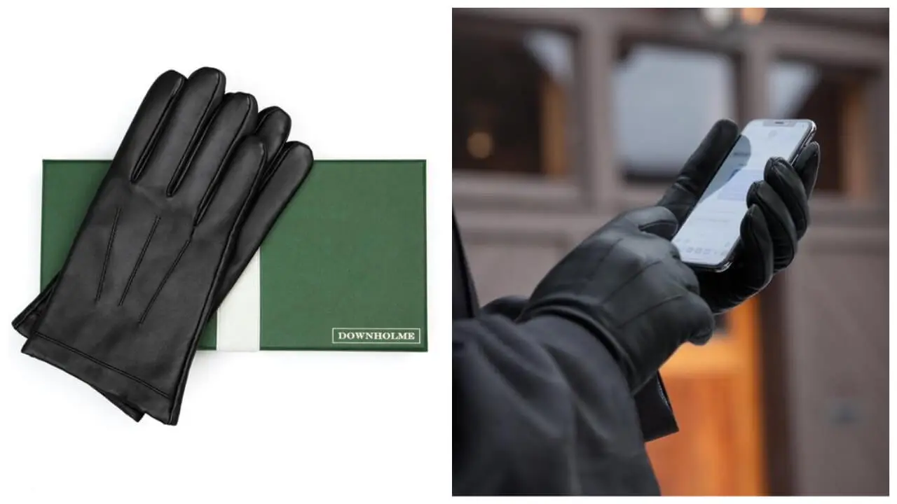 Downholme Vegan Leather Gloves