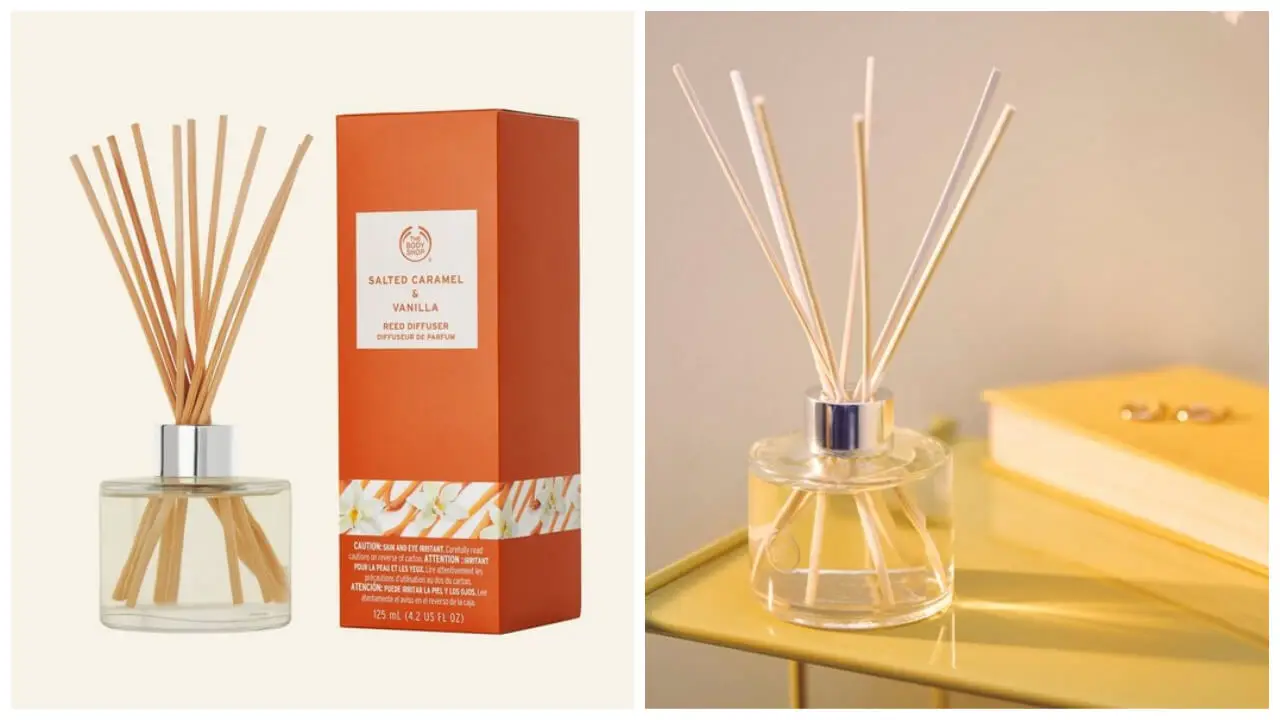 The Body Shop Salted Caramel + Vanilla Reed Diffuser