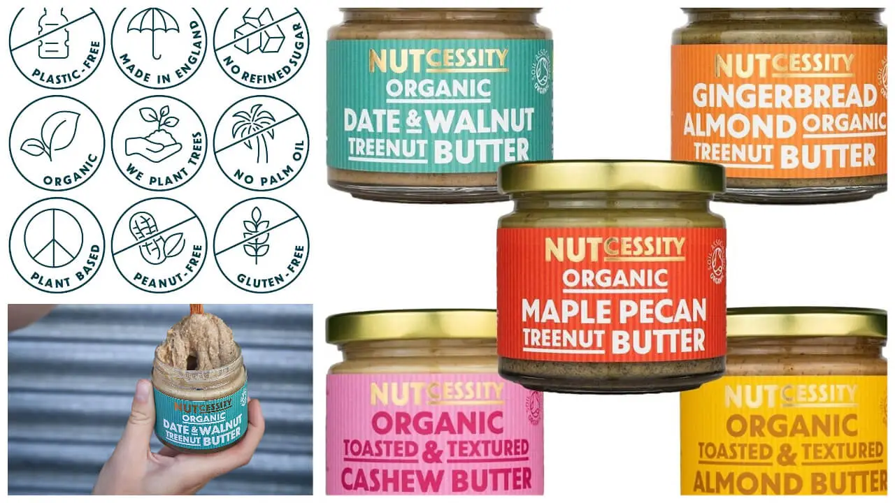 Nutcessity Organic Nut Butter Selection